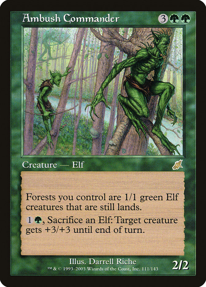 Ambush Commander [Scourge] Foil