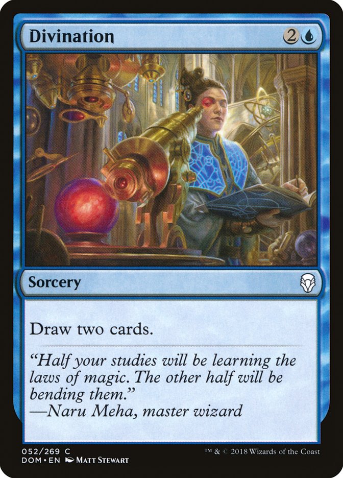 Divination [Dominaria] Foil