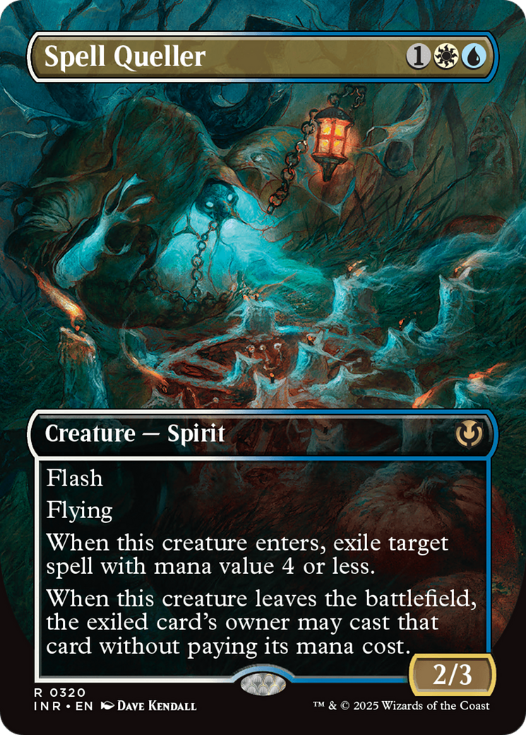 Spell Queller (Borderless) [Innistrad Remastered] Foil