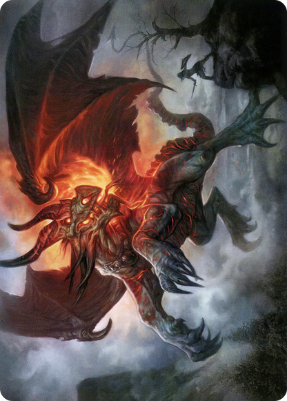 Piru, the Volatile // Piru, the Volatile  [Modern Horizons 2 Art Series] (Borderless) Foil