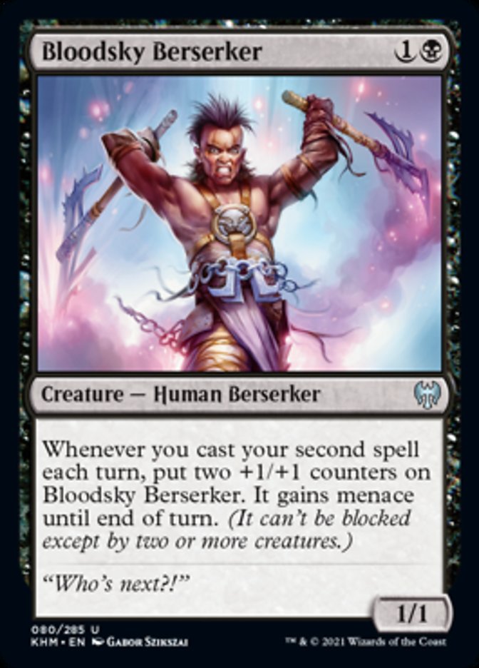 Bloodsky Berserker [Kaldheim] Foil