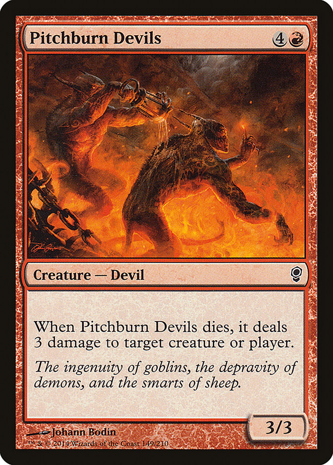 Pitchburn Devils [Conspiracy] Foil