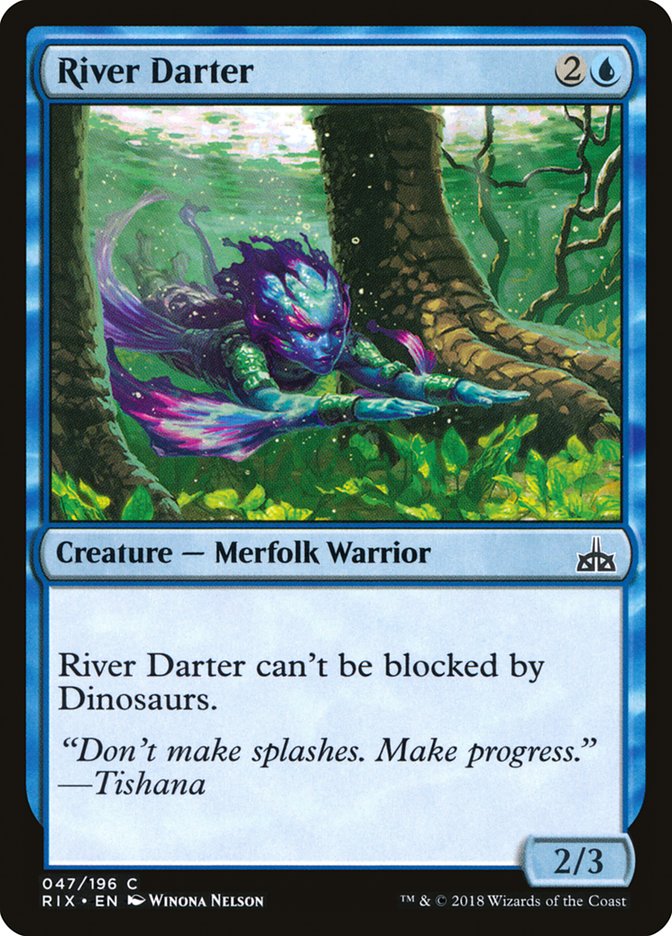 River Darter [Rivals of Ixalan] Foil