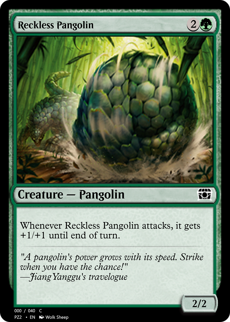 Reckless Pangolin  [Treasure Chest]