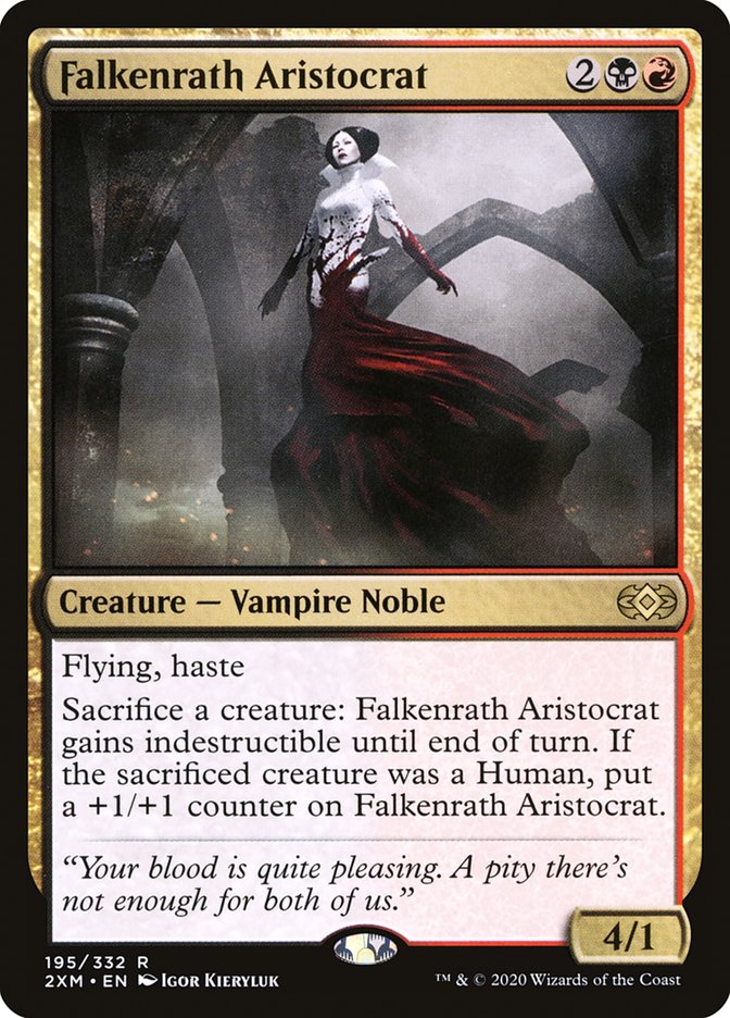 Falkenrath Aristocrat [Double Masters] Foil