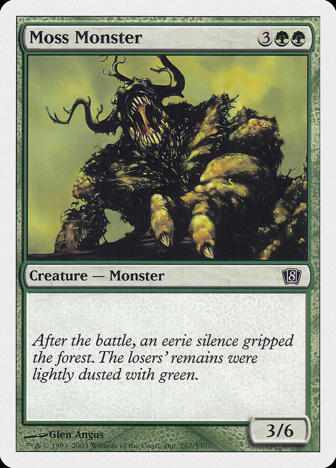 Moss Monster [Eighth Edition] Foil