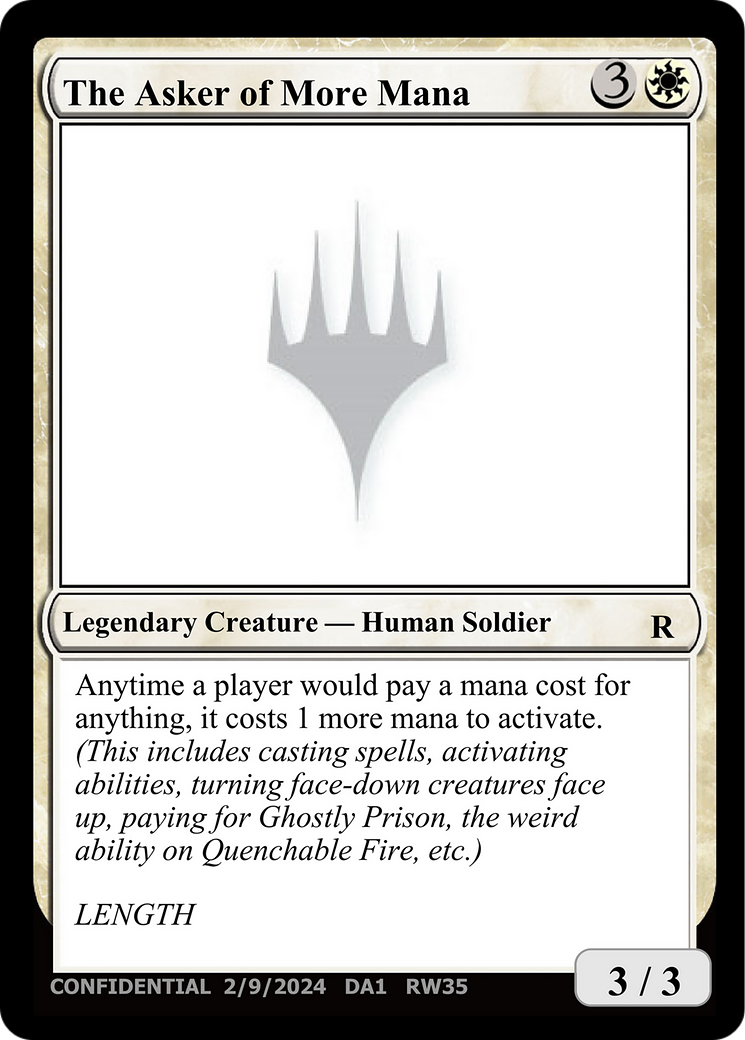 The Asker of More Mana  [Unknown Event]