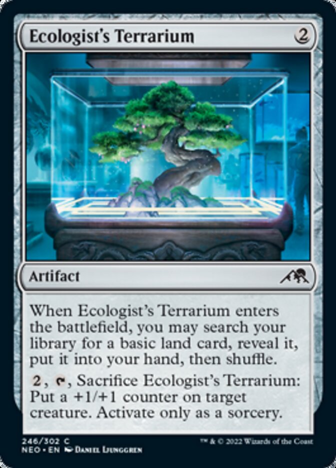 Ecologist's Terrarium [Kamigawa: Neon Dynasty] Foil