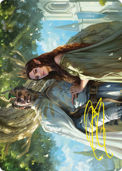 Aragorn and Arwen, Wed // Aragorn and Arwen, Wed  [Tales of Middle-earth Art Series] (Borderless)