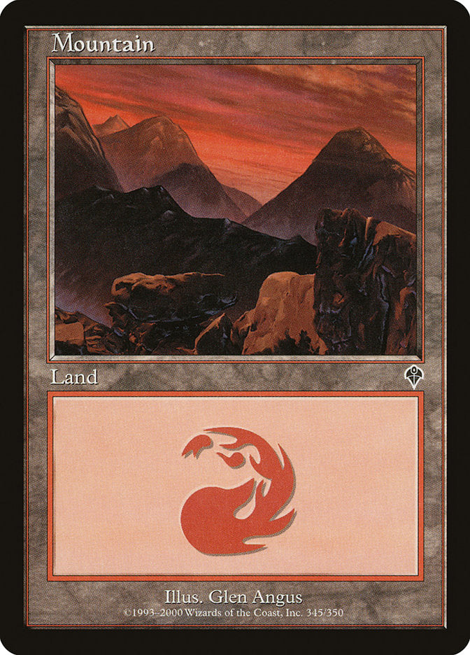 Mountain (345) [Invasion] Foil