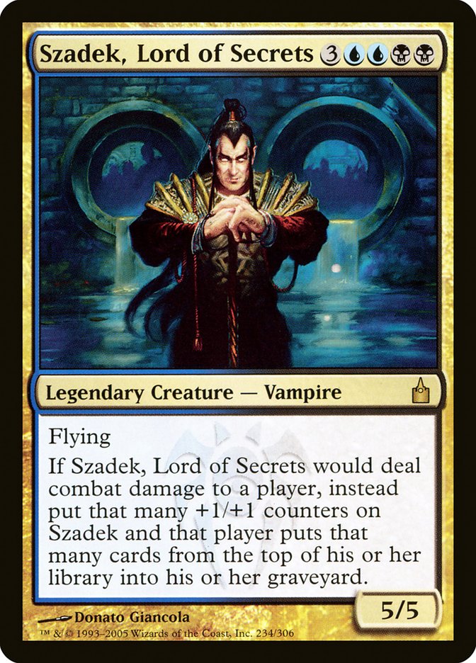 Szadek, Lord of Secrets [Ravnica: City of Guilds] Foil