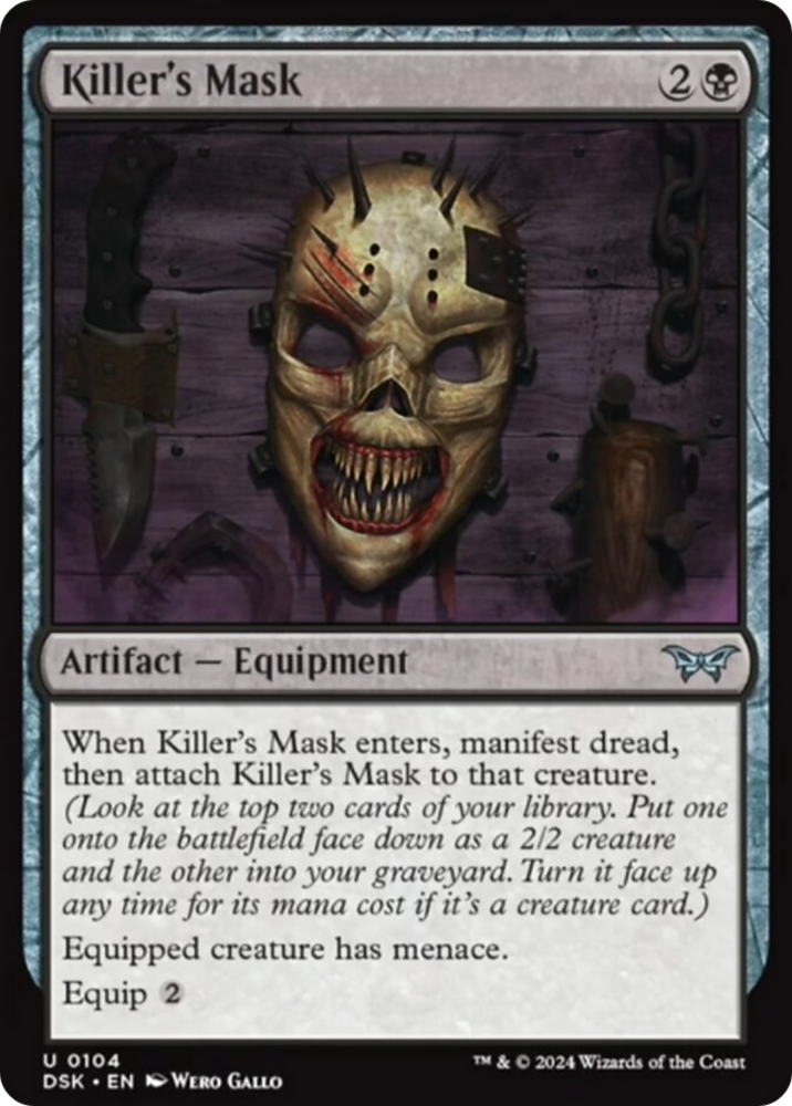 Killer's Mask [Duskmourn: House of Horror]