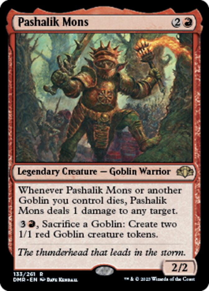 Pashalik Mons [Dominaria Remastered] Foil