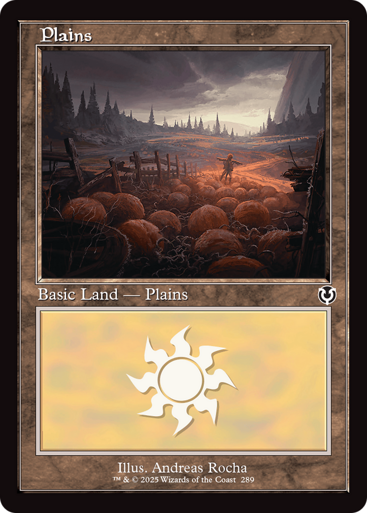 Plains (289) (Retro Frame) [Innistrad Remastered] Foil