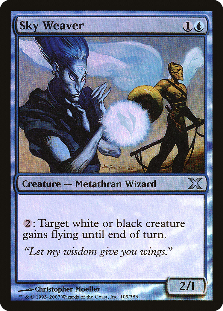 Sky Weaver  [Tenth Edition] Foil