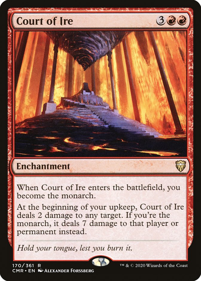 Court of Ire [Commander Legends] Foil