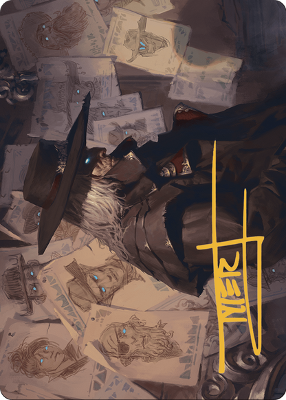 Lazav, Familiar Stranger // Lazav, Familiar Stranger  [Outlaws of Thunder Junction Art Series] (Borderless) Foil