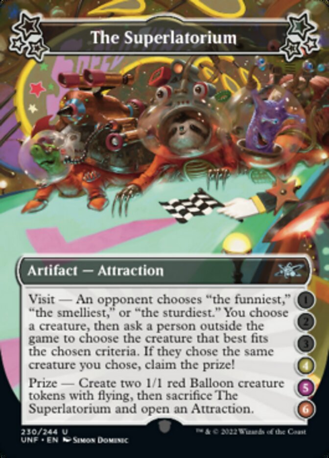 The Superlatorium (4-5-6) [Unfinity] Foil