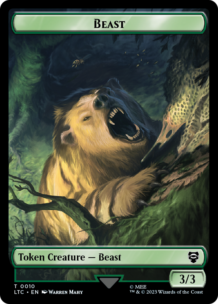 Beast  [Tales of Middle-earth Commander Tokens]