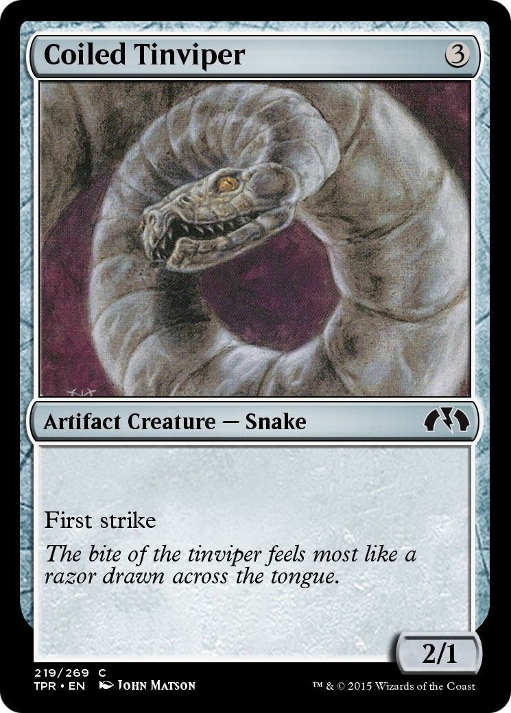 Coiled Tinviper  [Tempest Remastered] Foil
