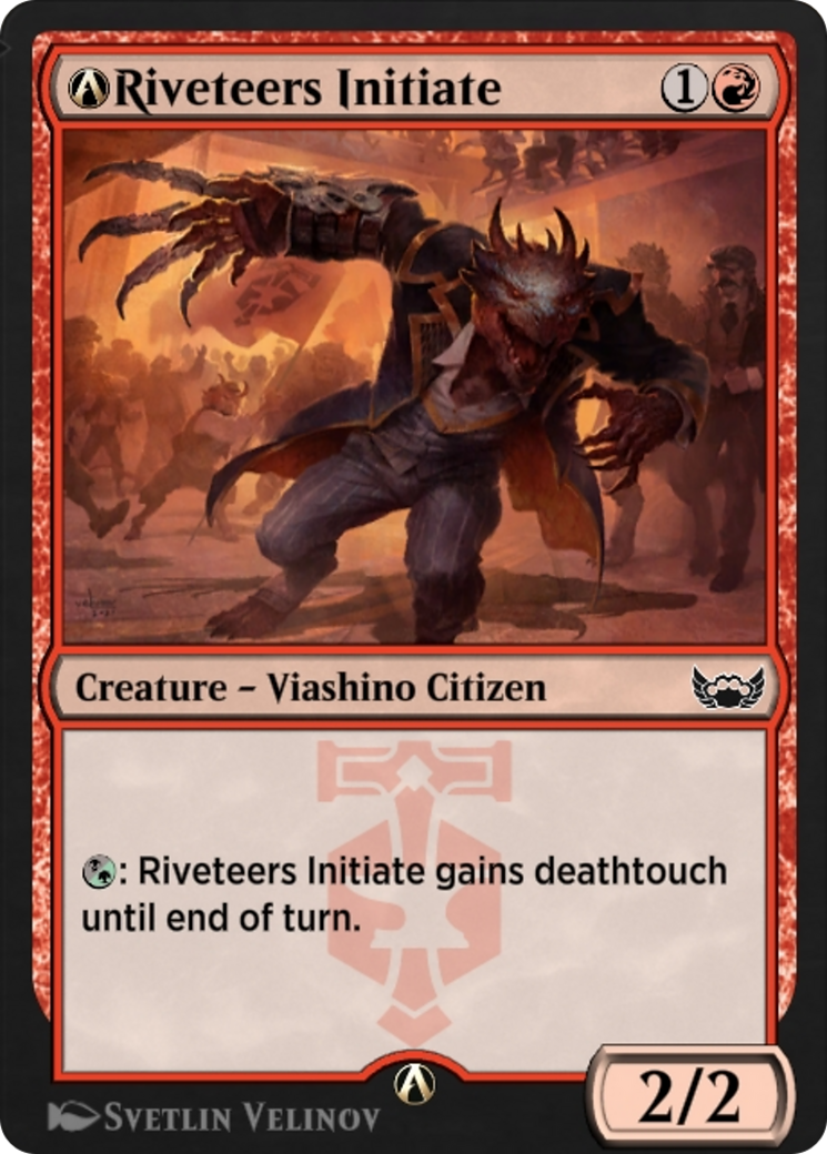 A-Riveteers Initiate  [Streets of New Capenna]