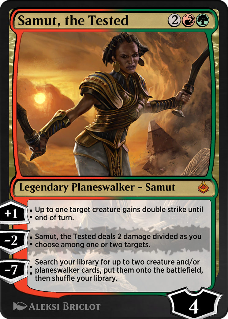 Samut, the Tested  [Amonkhet Remastered]