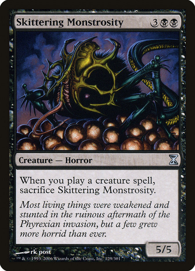 Skittering Monstrosity [Time Spiral] Foil