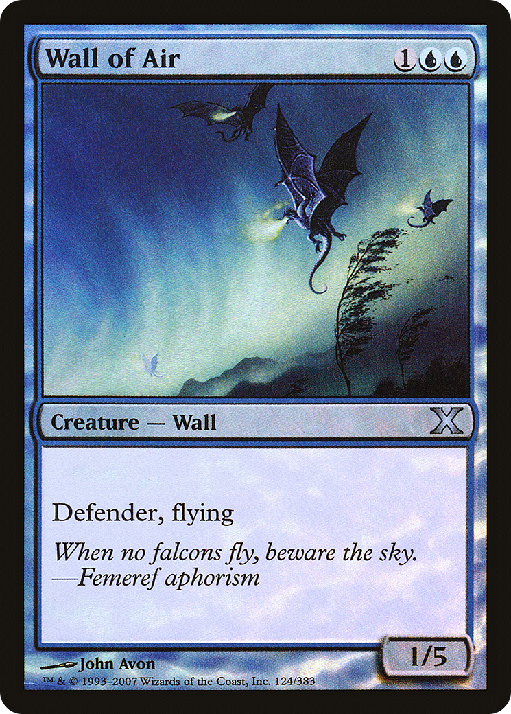 Wall of Air  [Tenth Edition] Foil