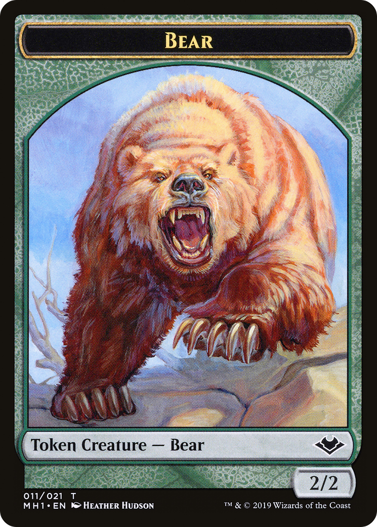 Bear  [Modern Horizons Tokens] Foil