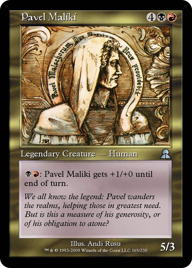 Pavel Maliki  [Masters Edition III]