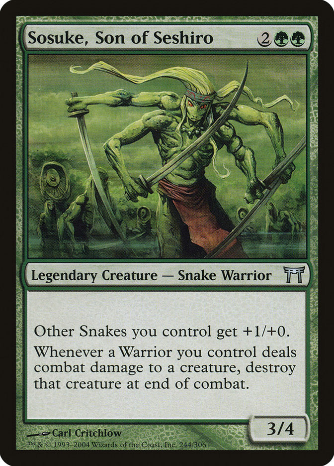 Sosuke, Son of Seshiro [Champions of Kamigawa] Foil -1