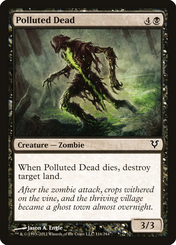 Polluted Dead [Avacyn Restored] Foil
