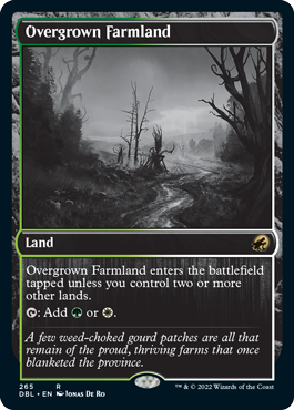 Overgrown Farmland [Innistrad: Double Feature] Foil