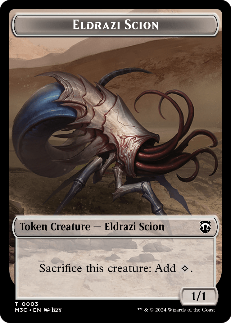 Eldrazi Scion  [Modern Horizons 3 Commander Tokens]