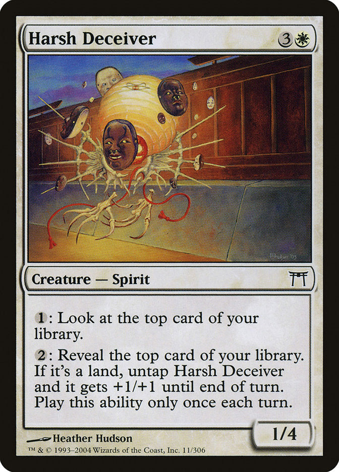 Harsh Deceiver [Champions of Kamigawa] Foil
