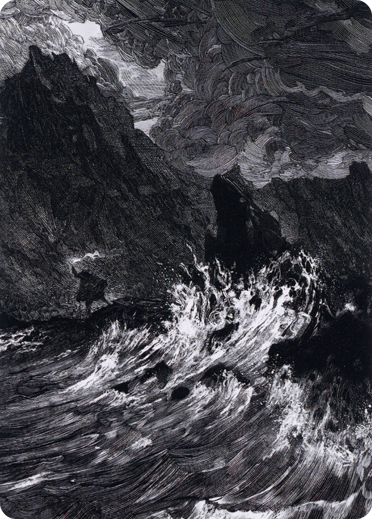 Island // Island  [Midnight Hunt Art Series] (Borderless)