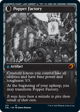 Poppet Stitcher // Poppet Factory [Innistrad: Double Feature] Foil