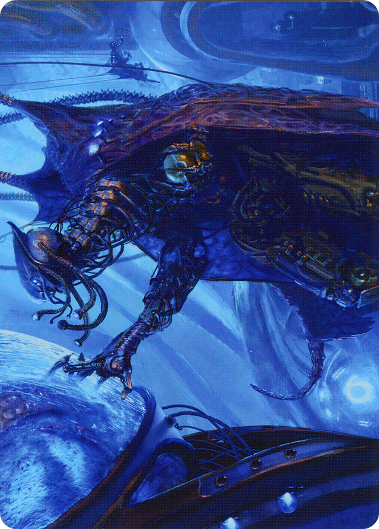 Atmosphere Surgeon // Atmosphere Surgeon  [Phyrexia: All Will Be One Art Series] (Borderless)