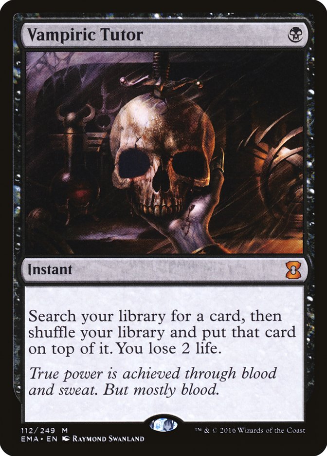 Vampiric Tutor [Eternal Masters] Foil