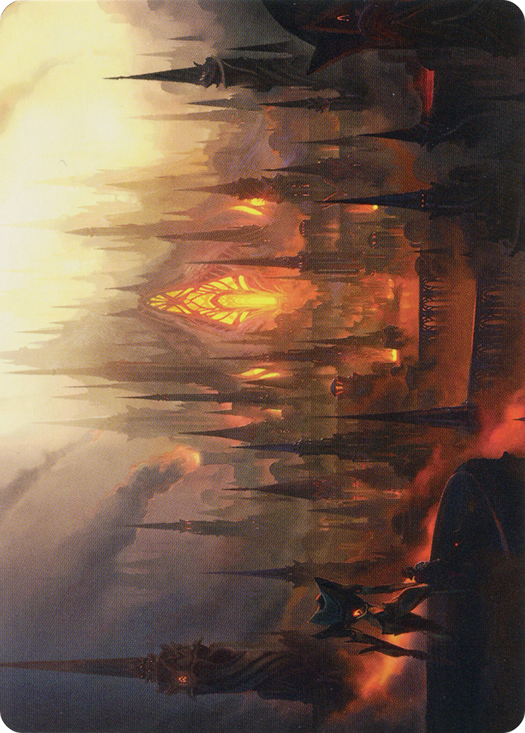Mishra's Foundry // Mishra's Foundry  [The Brothers' War Art Series] (Borderless) Foil