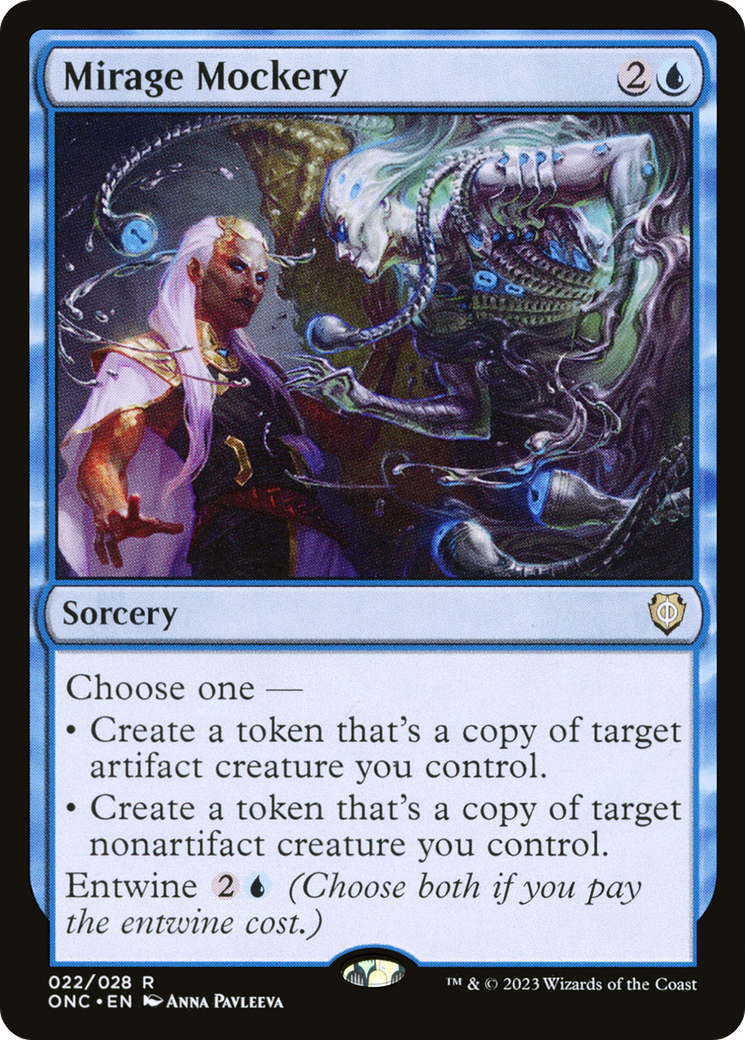 Mirage Mockery [Phyrexia: All Will Be One Commander] Foil