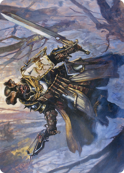 Brutal Cathar // Brutal Cathar  [Midnight Hunt Art Series] (Borderless) Foil