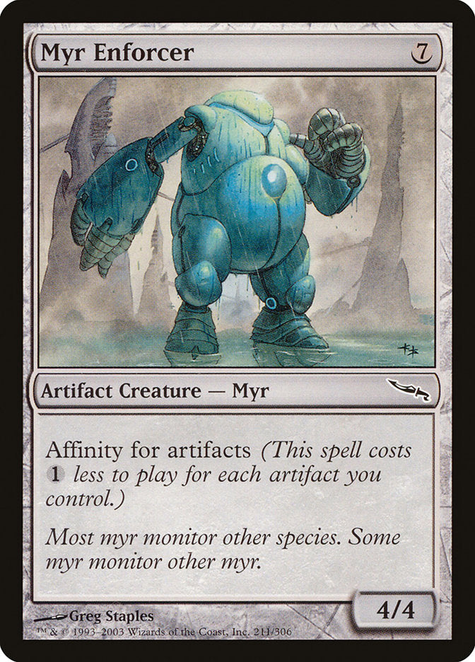 Myr Enforcer [Mirrodin] Foil