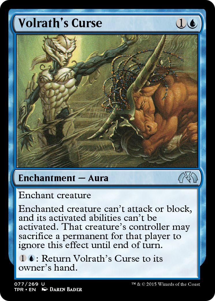 Volrath's Curse  [Tempest Remastered] Foil