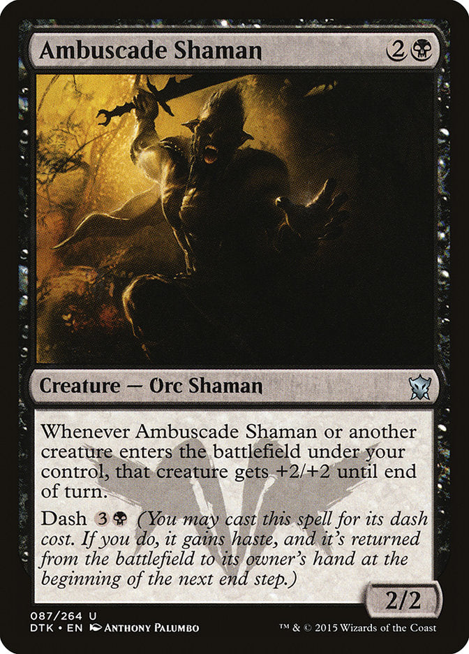 Ambuscade Shaman [Dragons of Tarkir] Foil