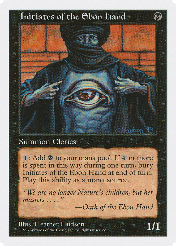 Initiates of the Ebon Hand  [Fifth Edition]