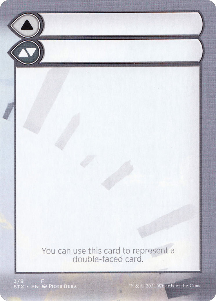Double-Faced Substitute Card  [Strixhaven: School of Mages Substitute Cards] (Borderless)