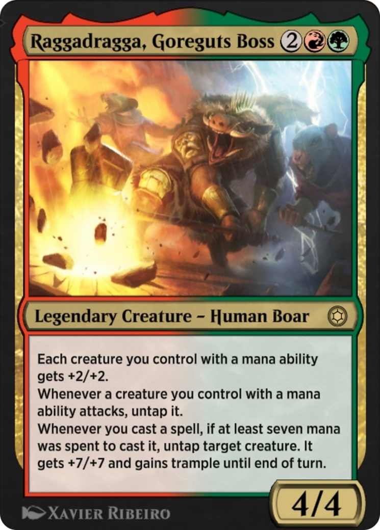 Raggadragga, Goreguts Boss  [Alchemy Horizons: Baldur's Gate]