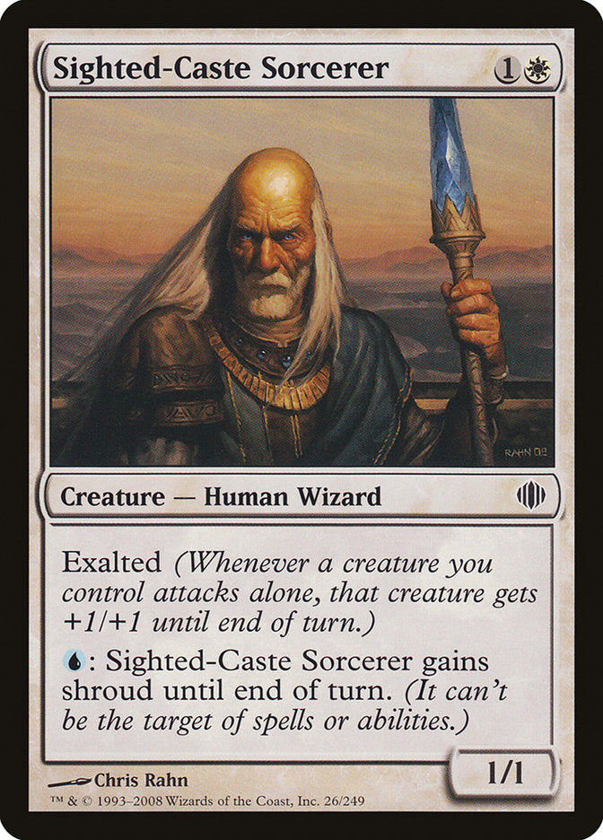 Sighted-Caste Sorcerer [Shards of Alara] Foil