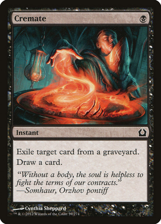 Cremate [Return to Ravnica] Foil